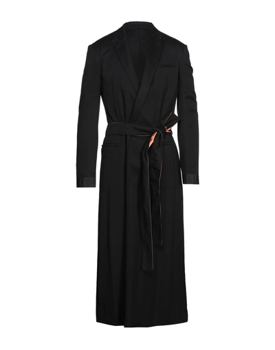 Shop Haider Ackermann Overcoats In Black