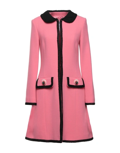 Moschino Coats In Pink