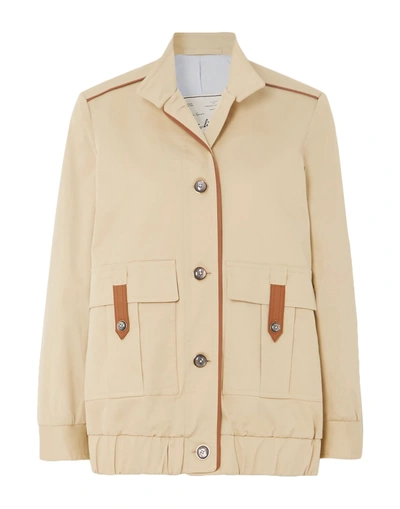 Shop Giuliva Heritage Collection Jackets In Sand