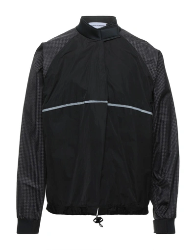 Shop United Standard Man Jacket Black Size L Polyester, Cotton, Polyamide, Elastane