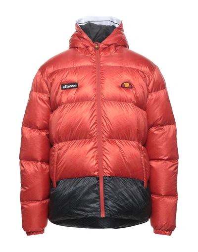 Shop Ellesse Down Jackets In Red