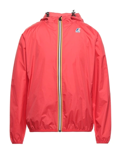 Shop K-way Jackets In Red