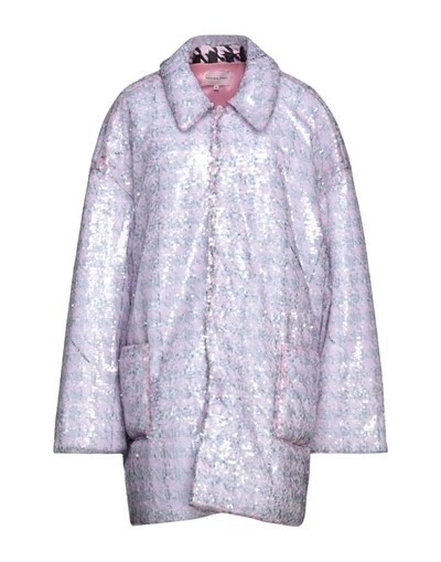 Shop Natasha Zinko Coats In Pink