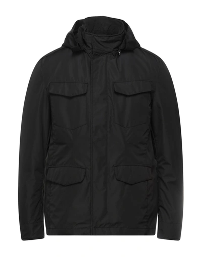 Shop Double Eight Coats In Black
