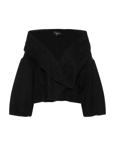 Shop Aghy Bell's St. Barth Coats In Black