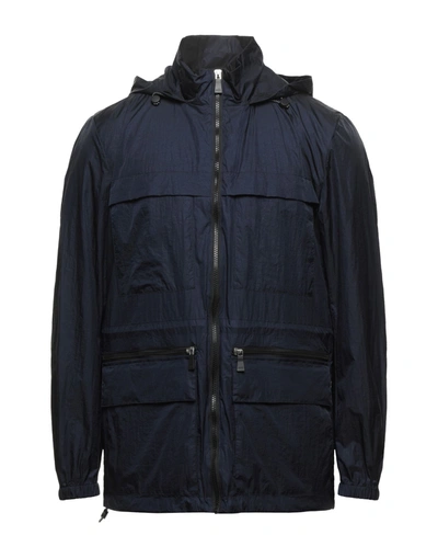 Shop Add Man Jacket Midnight Blue Size 44 Polyamide