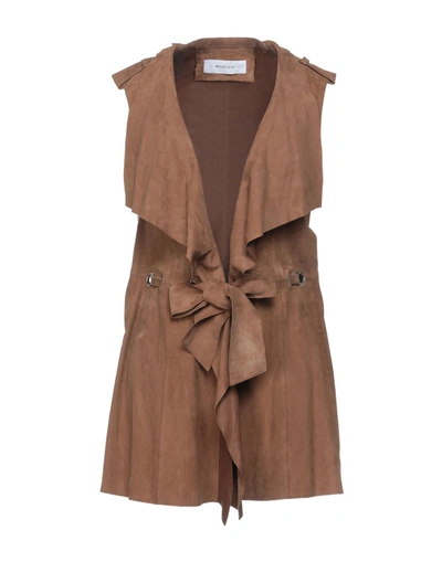 Shop Bully Overcoats In Camel