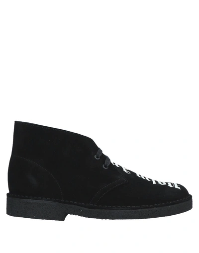Shop Palm Angels Ankle Boots In Black