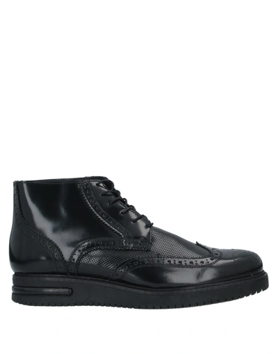 Shop Bruno Verri Man Ankle Boots Black Size 9 Soft Leather
