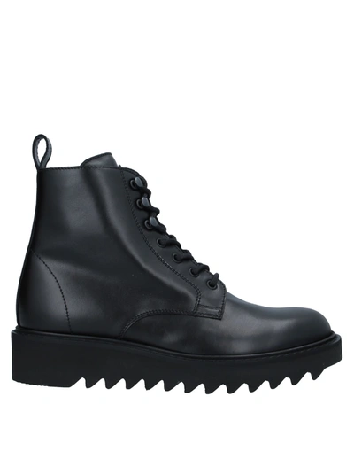 Shop Giuseppe Zanotti Man Ankle Boots Black Size 12 Soft Leather
