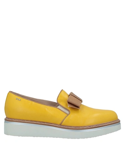Shop Norma J.baker Loafers In Yellow