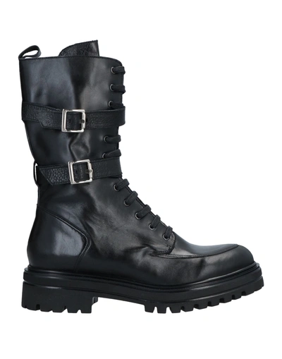 Shop Jonak Woman Ankle Boots Black Size 7 Soft Leather