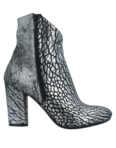 Shop Fiorifrancesi Ankle Boots In Silver