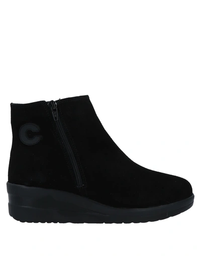 Cinzia Soft By Mauri Moda Ankle Boots In Black