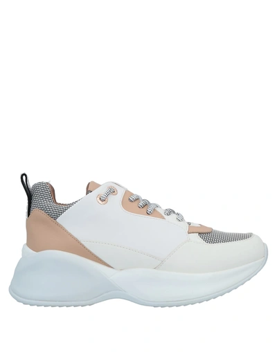 Shop Alexander Smith Sneakers In Ivory