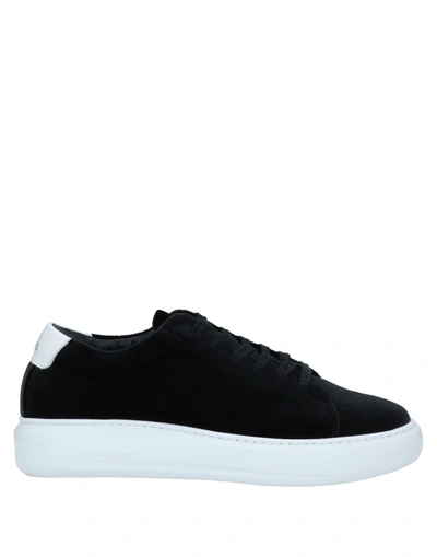 Shop National Standard Woman Sneakers Black Size 7 Textile Fibers, Soft Leather