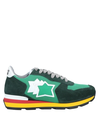 Shop Atlantic Stars Sneakers In Green
