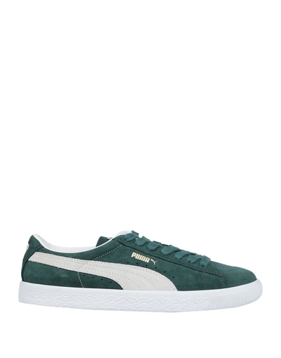 Shop Puma Sneakers In Deep Jade