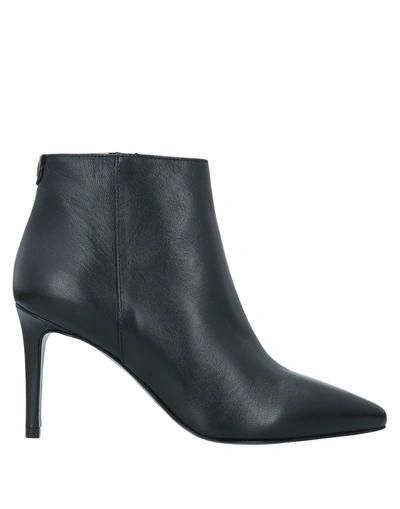 Shop Patrizia Pepe Woman Ankle Boots Black Size 11 Soft Leather