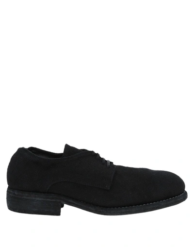 Shop Guid Lace-up Shoes In Black