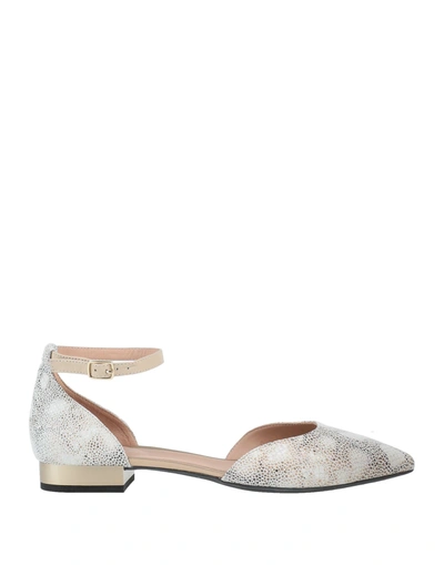 Geox Ballet Flats In Beige