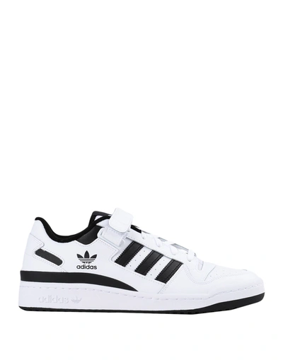 Shop Adidas Originals Forum Low Man Sneakers White Size 12.5 Soft Leather