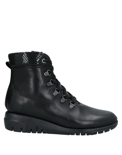 Shop The Flexx Woman Ankle Boots Black Size 7 Soft Leather