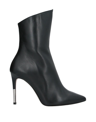 Shop Francesco Sacco Ankle Boots In Black