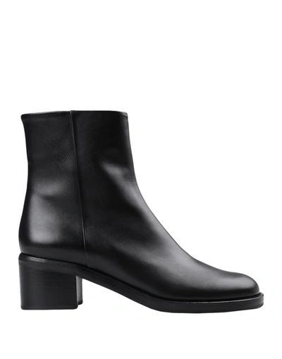 Shop Roberto Festa Woman Ankle Boots Black Size 7.5 Soft Leather