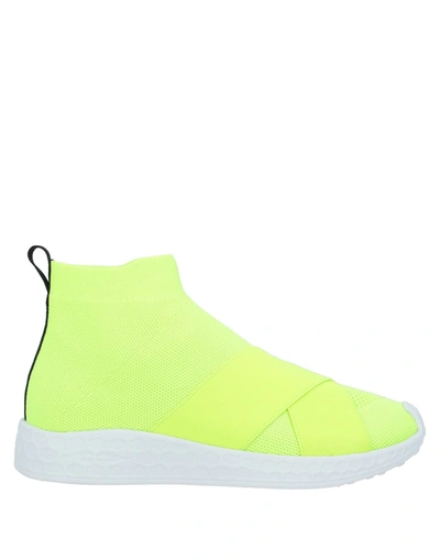 Shop Fessura Sneakers In Yellow
