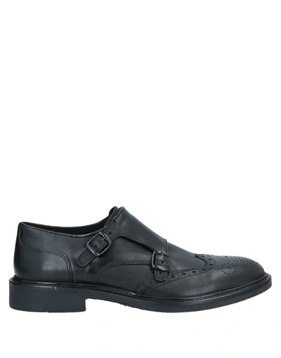 Shop Cafènoir Man Loafers Black Size 6 Soft Leather