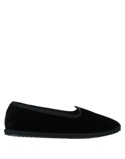Shop Vibi Venezia Woman Loafers Black Size 7 Textile Fibers