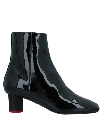 Shop Dsquared2 Woman Ankle Boots Black Size 8 Soft Leather