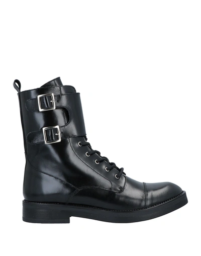 Shop Jonak Woman Ankle Boots Black Size 6 Soft Leather