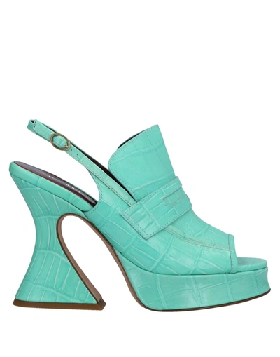 Shop Sies Marjan Sandals In Light Green
