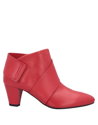 Shop Fiorifrancesi Ankle Boots In Red