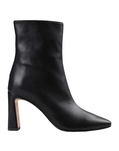 Shop Bianca Di Woman Ankle Boots Black Size 8 Goat Skin