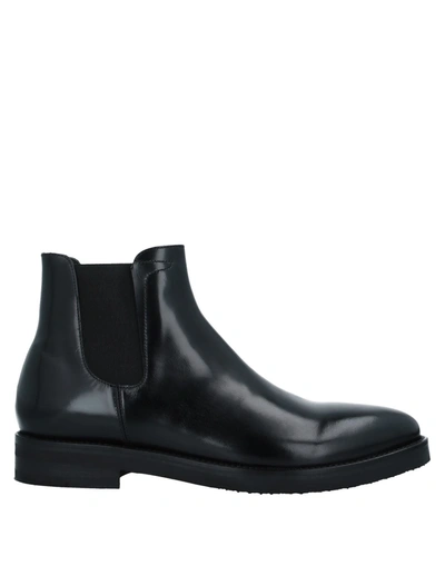 Shop Alberto Fasciani Ankle Boots In Black