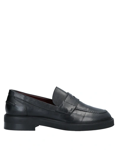 Shop La Corte Della Pelle By Franco Ballin Loafers In Black