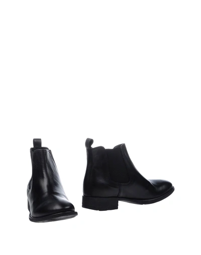 Shop Piampiani Ankle Boots In Black