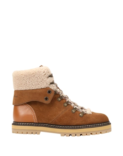 Shop See By Chloé Ankle Boots In Camel