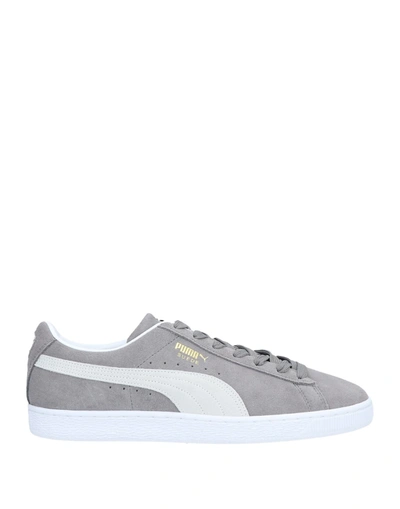 Shop Puma Suede Classic Xxi Man Sneakers Grey Size 12 Cowhide