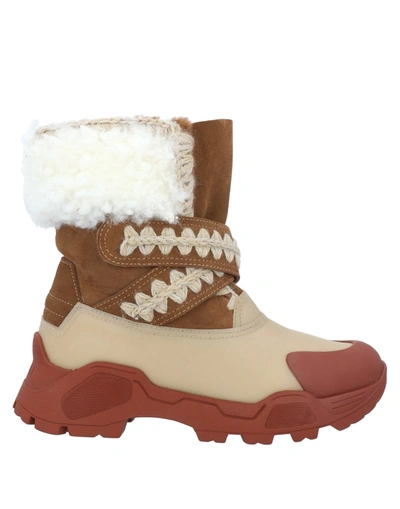 Mou Ankle Boots In Beige | ModeSens