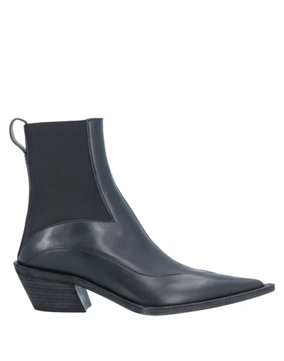 Shop Haider Ackermann Ankle Boots In Black