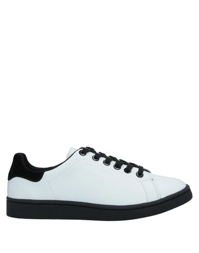 Shop Neil Barrett Woman Sneakers White Size 7 Soft Leather