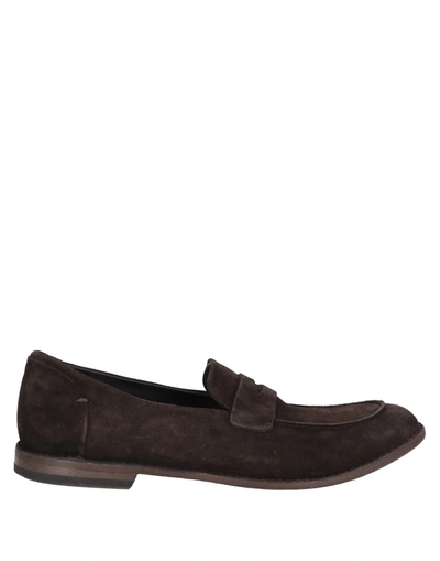 Shop Pantanetti Man Loafers Dark Brown Size 11 Leather