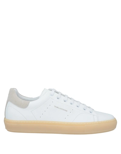 Shop Tagliatore Sneakers In White