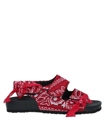 Shop Arizona Love Woman Sandals Red Size 11 Textile Fibers