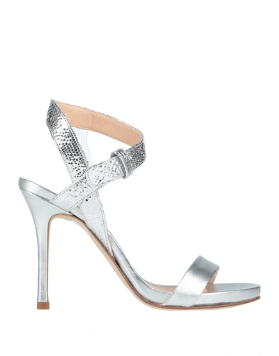 Shop Nicole Bonnet Paris Sandals In Silver