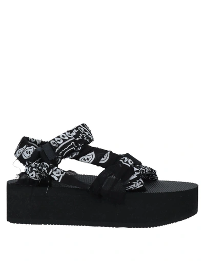 Shop Arizona Love Woman Sandals Black Size 10 Textile Fibers